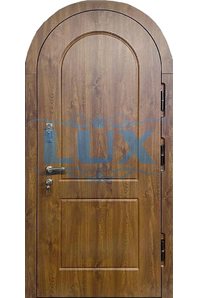 арочная дверь с двусторонней МДФ отделкой и замками CISA
