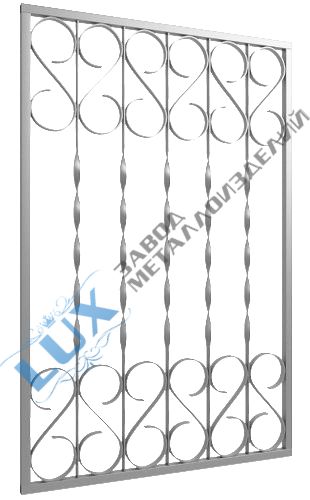 оконная решетка с трассировкой рсл-80